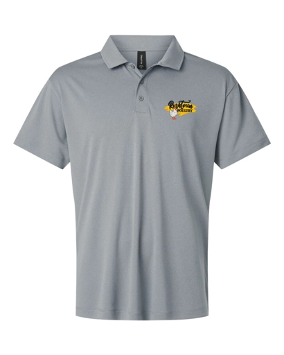 Variant Image for 41800 - AllPro Men's Pro-Lock Performance Polo - Rushtown - E - NB W/Swoop - Website Rushtown Poultry