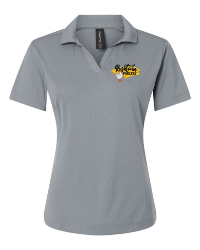 Variant Image for 41800L - AllPro Women's Pro-Lock Performance Polo - Rushtown - E - NB W/Swoop - Website Rushtown Poultry