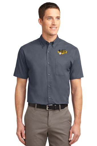 Variant Image for S508 - Port Authority® Short Sleeve Easy Care Shirt - Rushtown - E - NB W/Swoop - Website Rushtown Poultry
