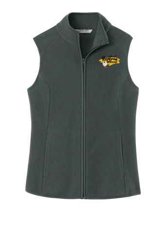 Variant Image for L702 - Port Authority® Women’s C-FREE® Fleece Vest - Rushtown - E - NB W/Swoop - Website Rushtown Poultry